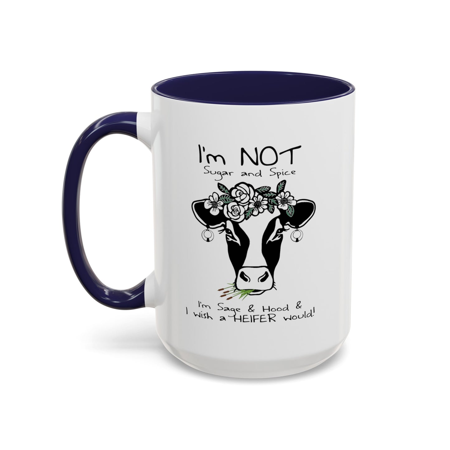 Sage and Hood-Accent Coffee Mug (11, 15oz)