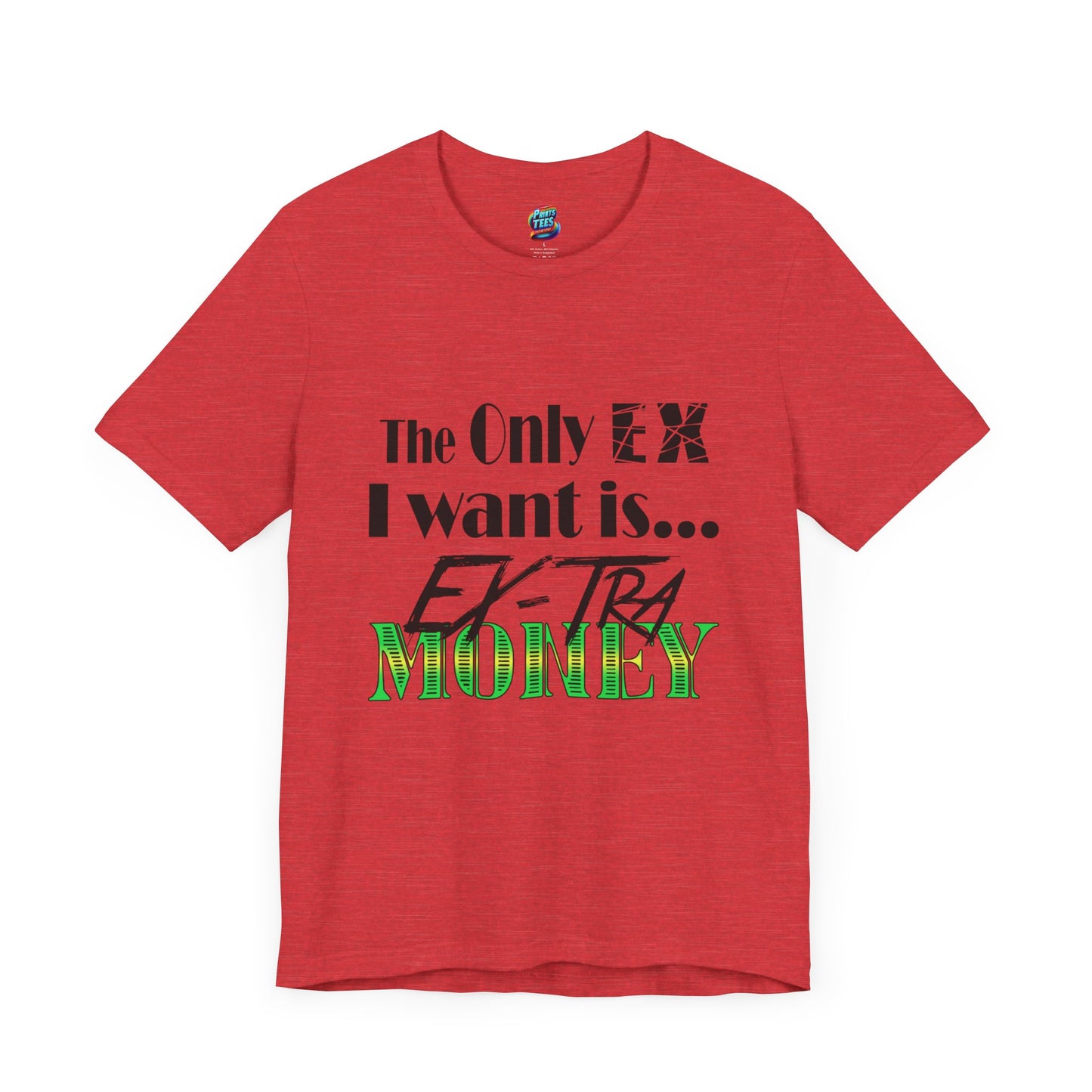 Ex-Tra Money-Jersey Knit T-Shirt