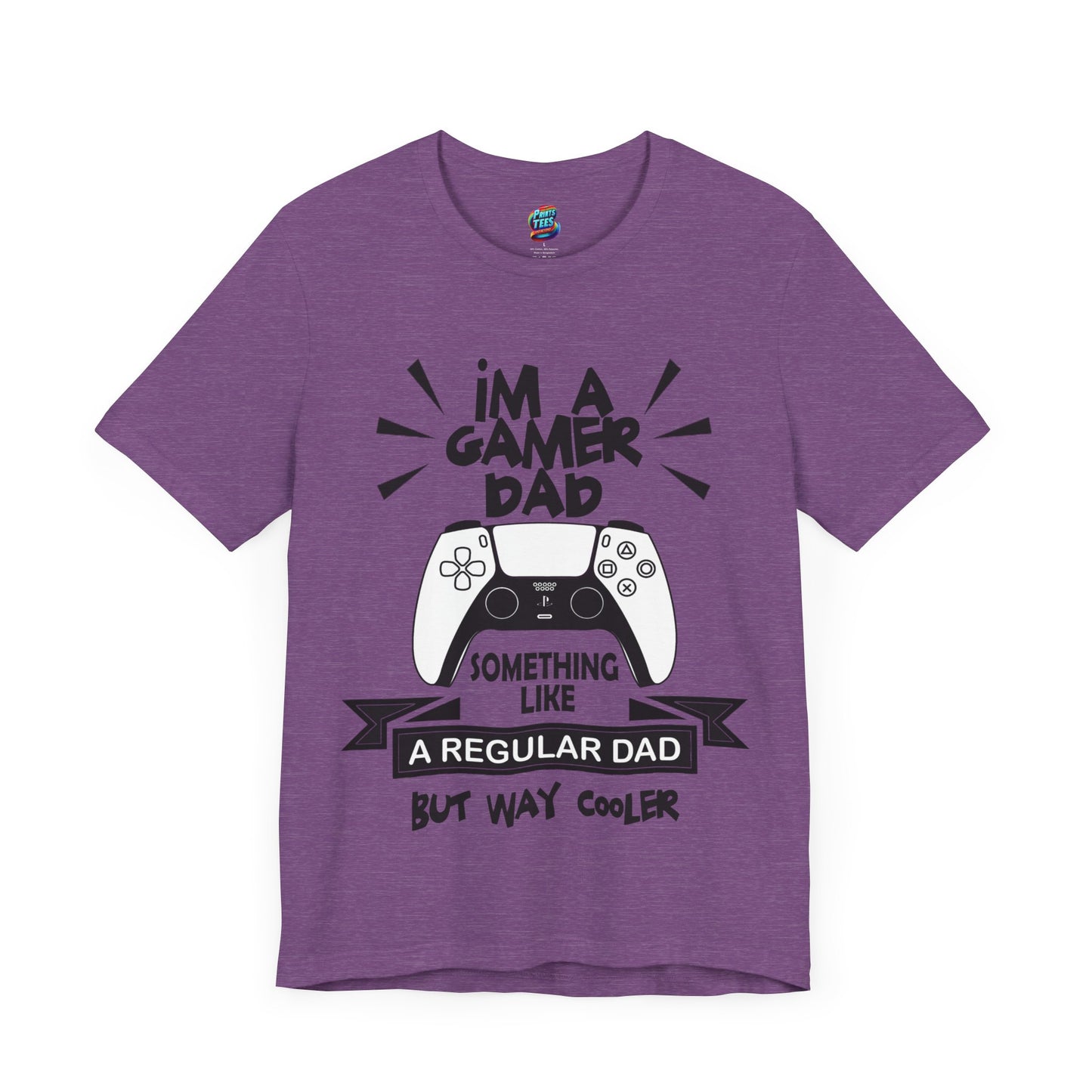 Gamer Dad-Jersey Knit T-Shirt