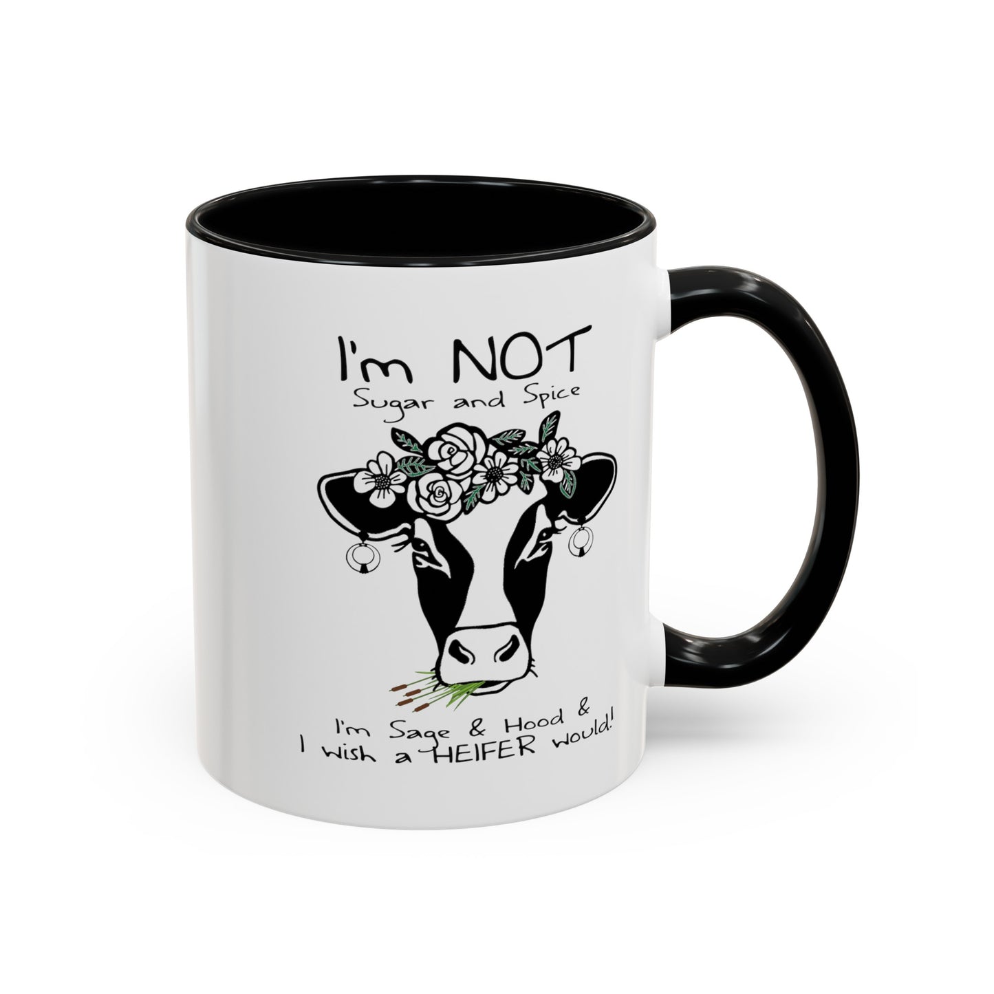 Sage and Hood-Accent Coffee Mug (11, 15oz)