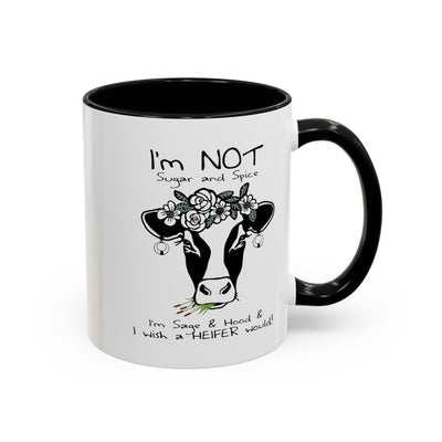Sage and Hood-Accent Coffee Mug (11, 15oz)