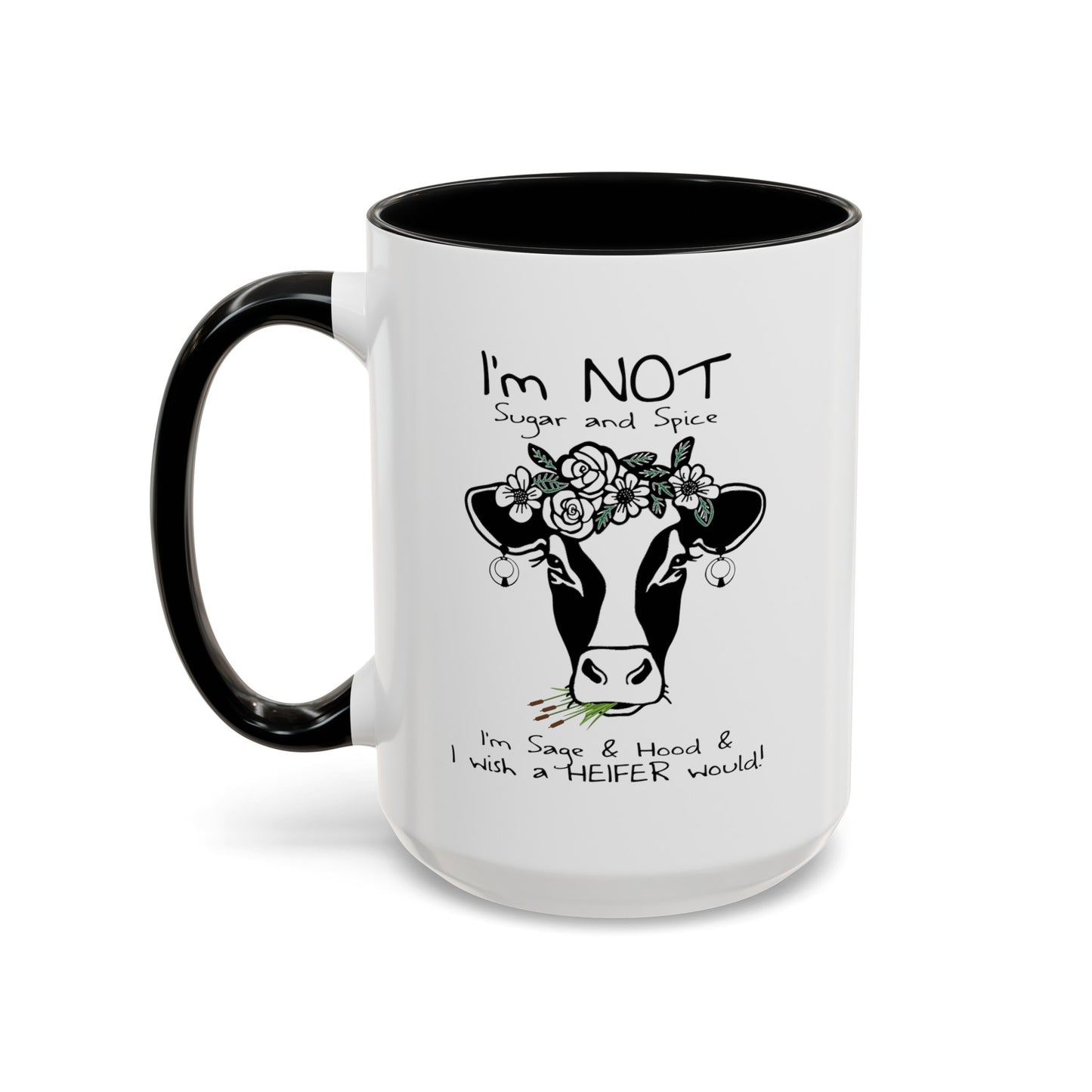 Sage and Hood-Accent Coffee Mug (11, 15oz)