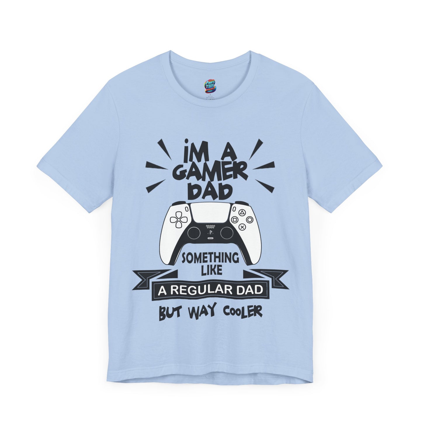 Gamer Dad-Jersey Knit T-Shirt