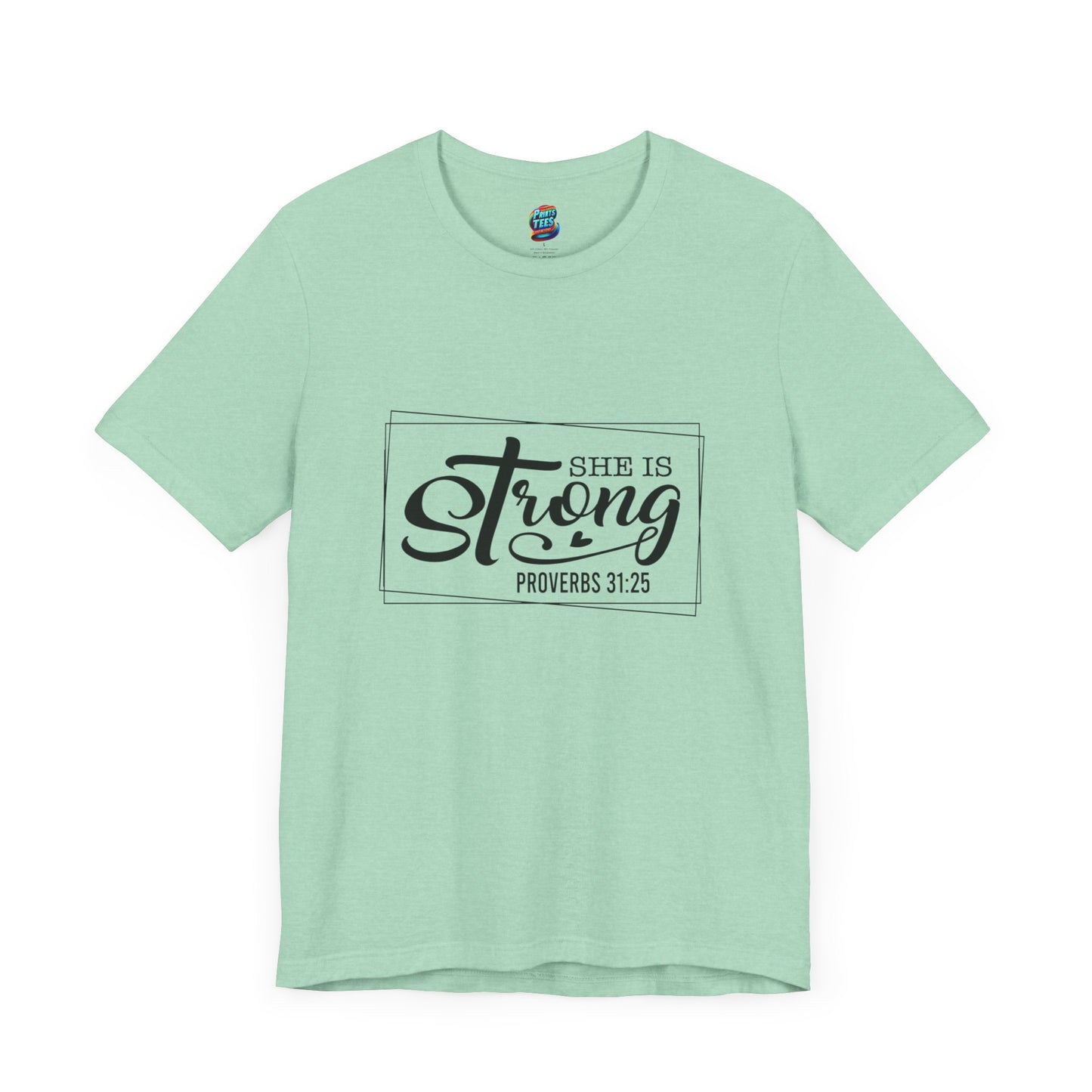 She is Strong-Jersey Knit T-Shirt