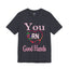 Good Hands-Jersey Knit T-Shirt