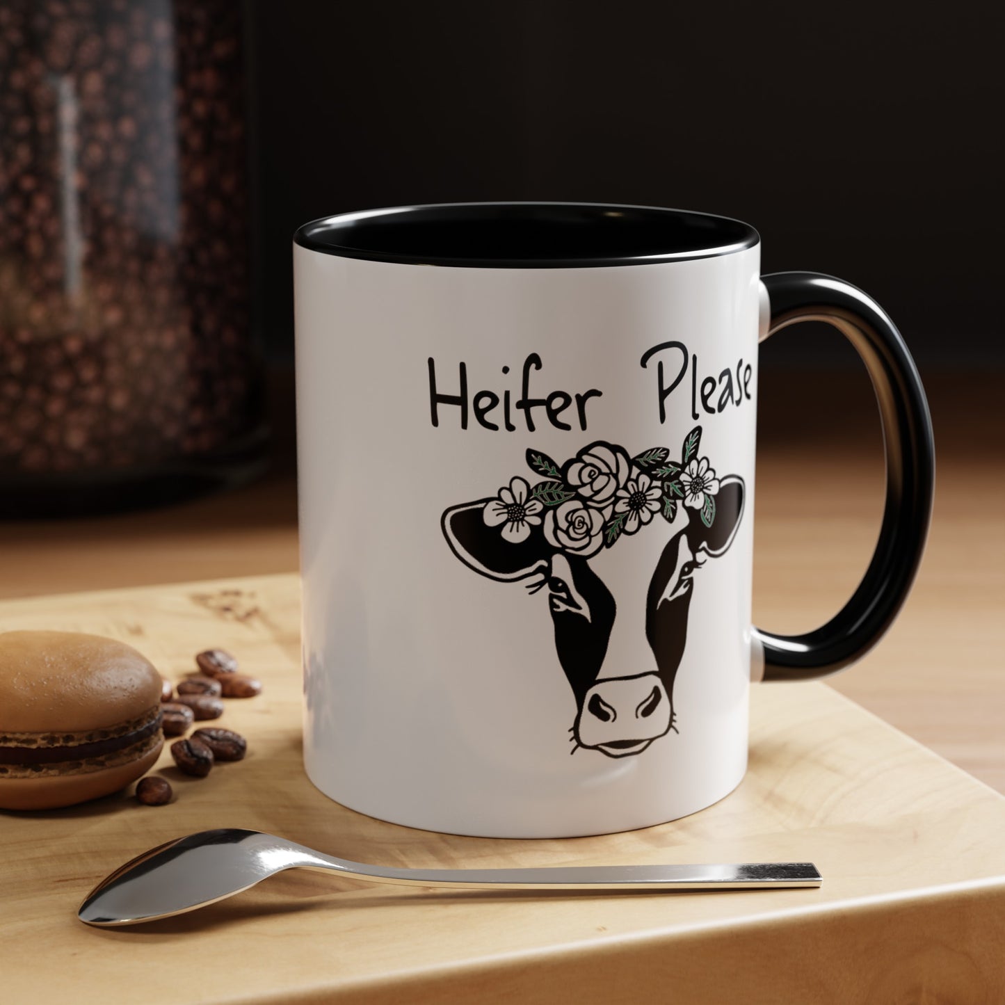 Heifer Please-Accent Coffee Mug (11, 15oz)