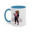 Standing on Business-Dreads-Accent Coffee Mug (11, 15oz)