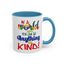 Be Kind-Accent Coffee Mug (11, 15oz)
