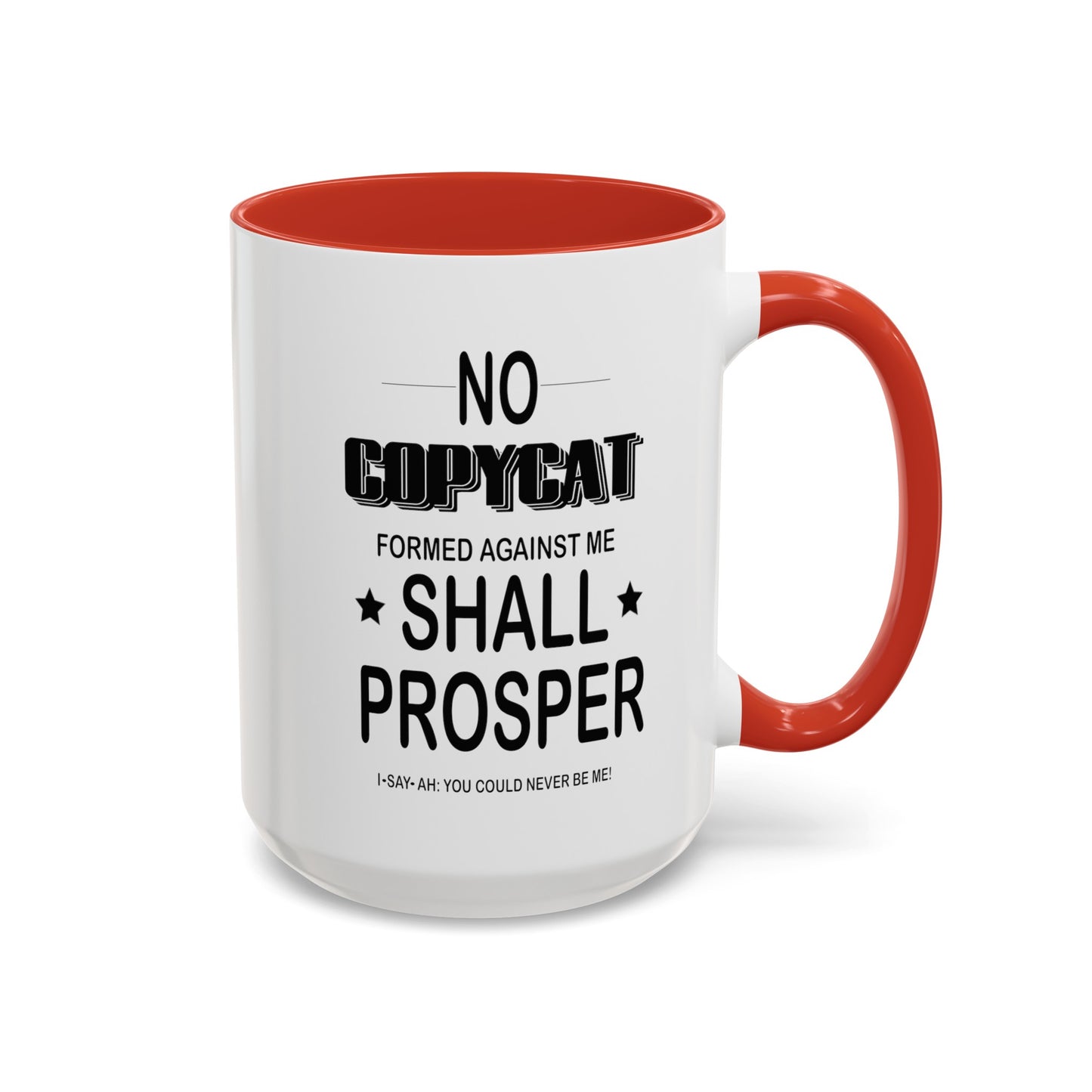No Copycat-Accent Coffee Mug (11, 15oz)