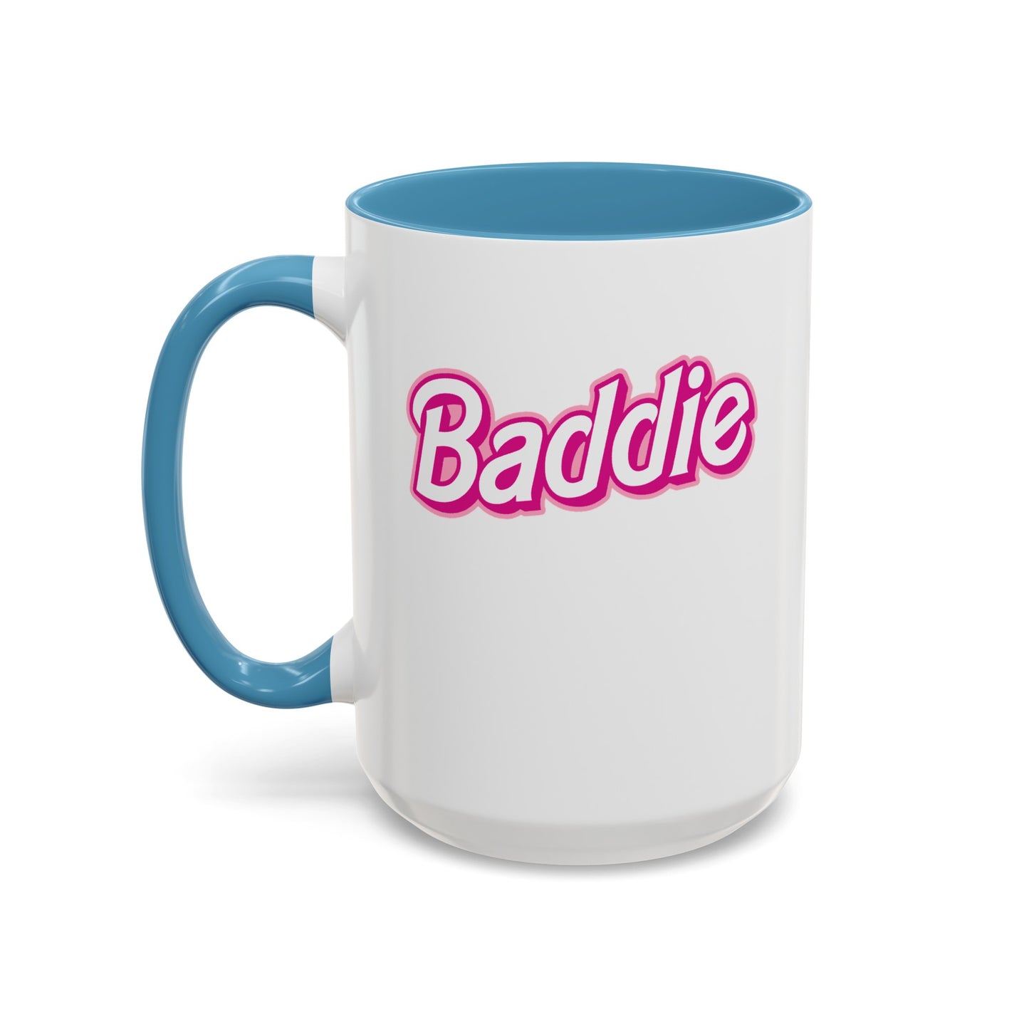 Pink Baddie-Accent Coffee Mug (11, 15oz)