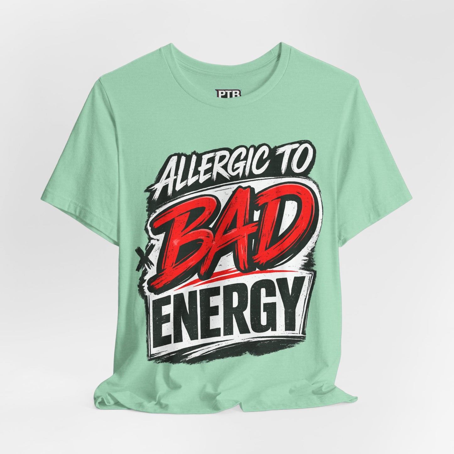Allergic To Bad Energy-Premium Jersey Tee