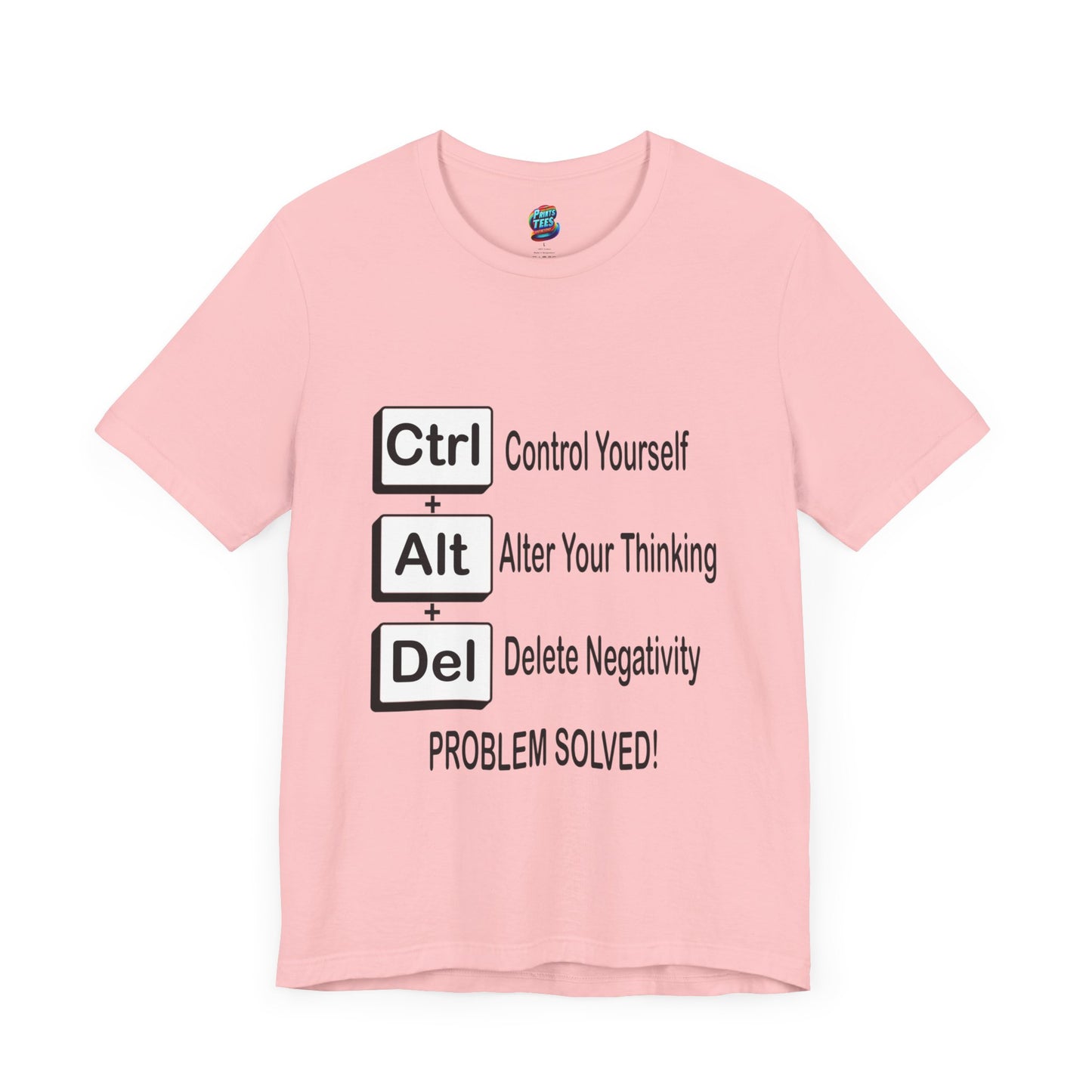 Ctrl-Alt-Del-Jersey Knit T-Shirt