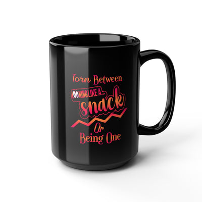 A Snack-Black Mug (11oz, 15oz)