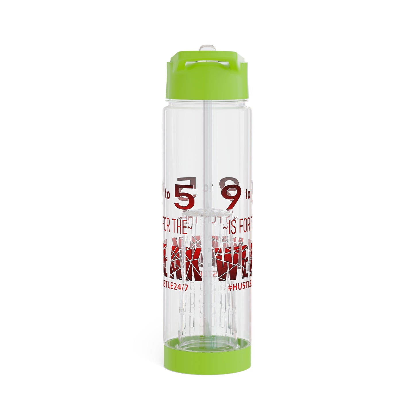 9 to 5-Infuser Water Bottle, 25oz