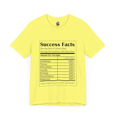 Success Facts-Jersey Knit T-Shirt