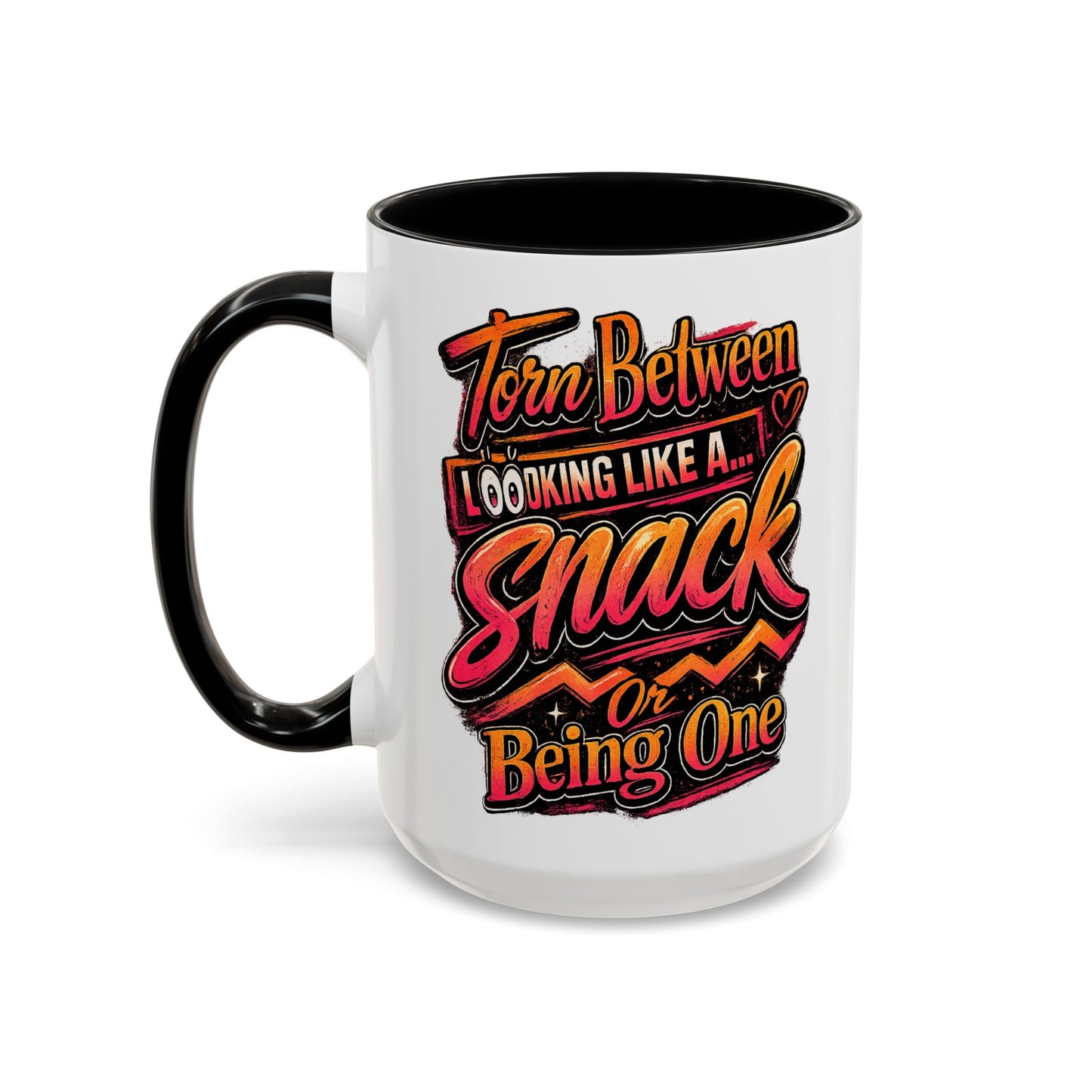 A Snack-Funny Accent Coffee Mug (15oz)