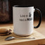 In Peace-Accent Coffee Mug (11, 15oz)