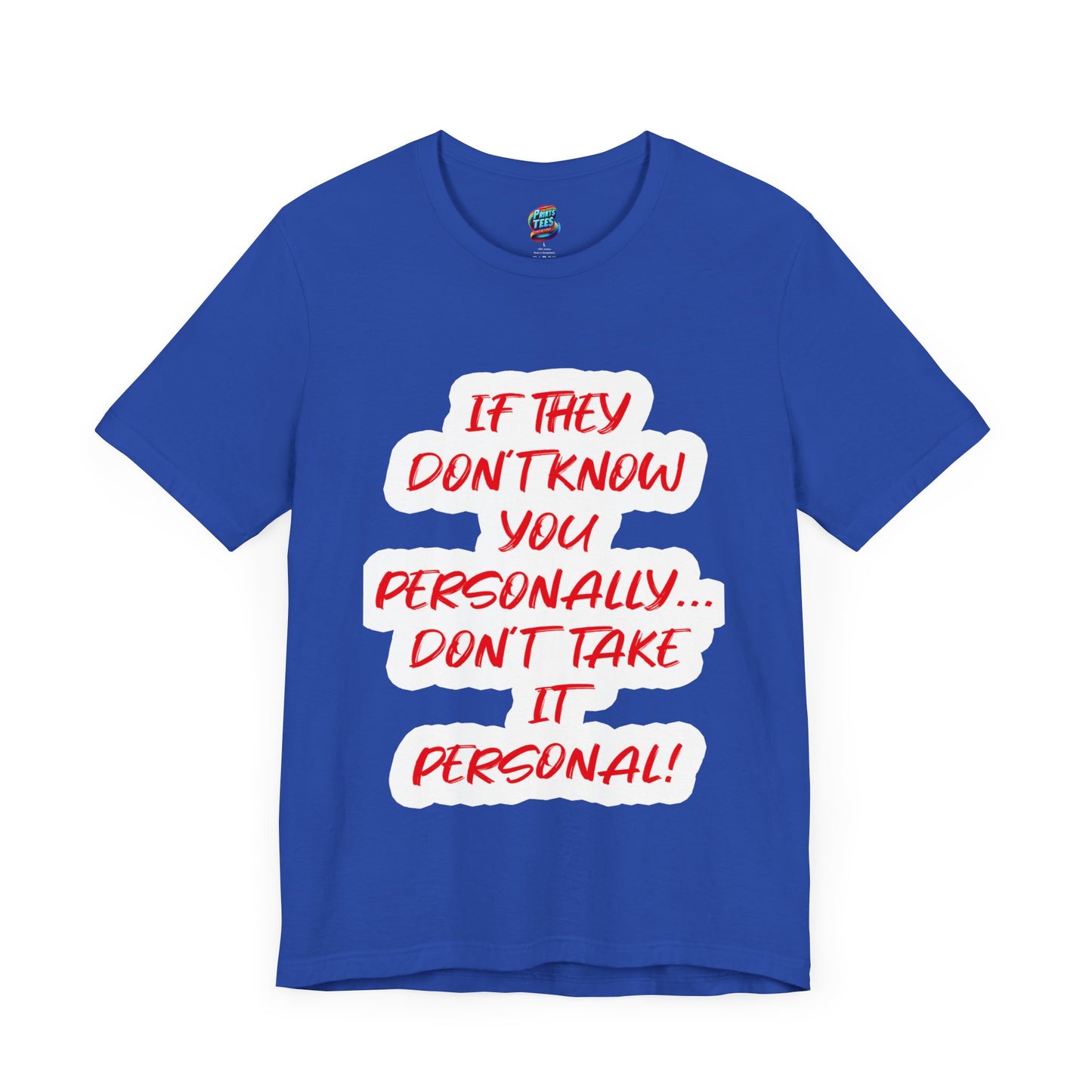 Personal-Jersey Knit T-Shirt