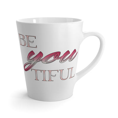 Beyoutiful-Latte Mug, 12oz