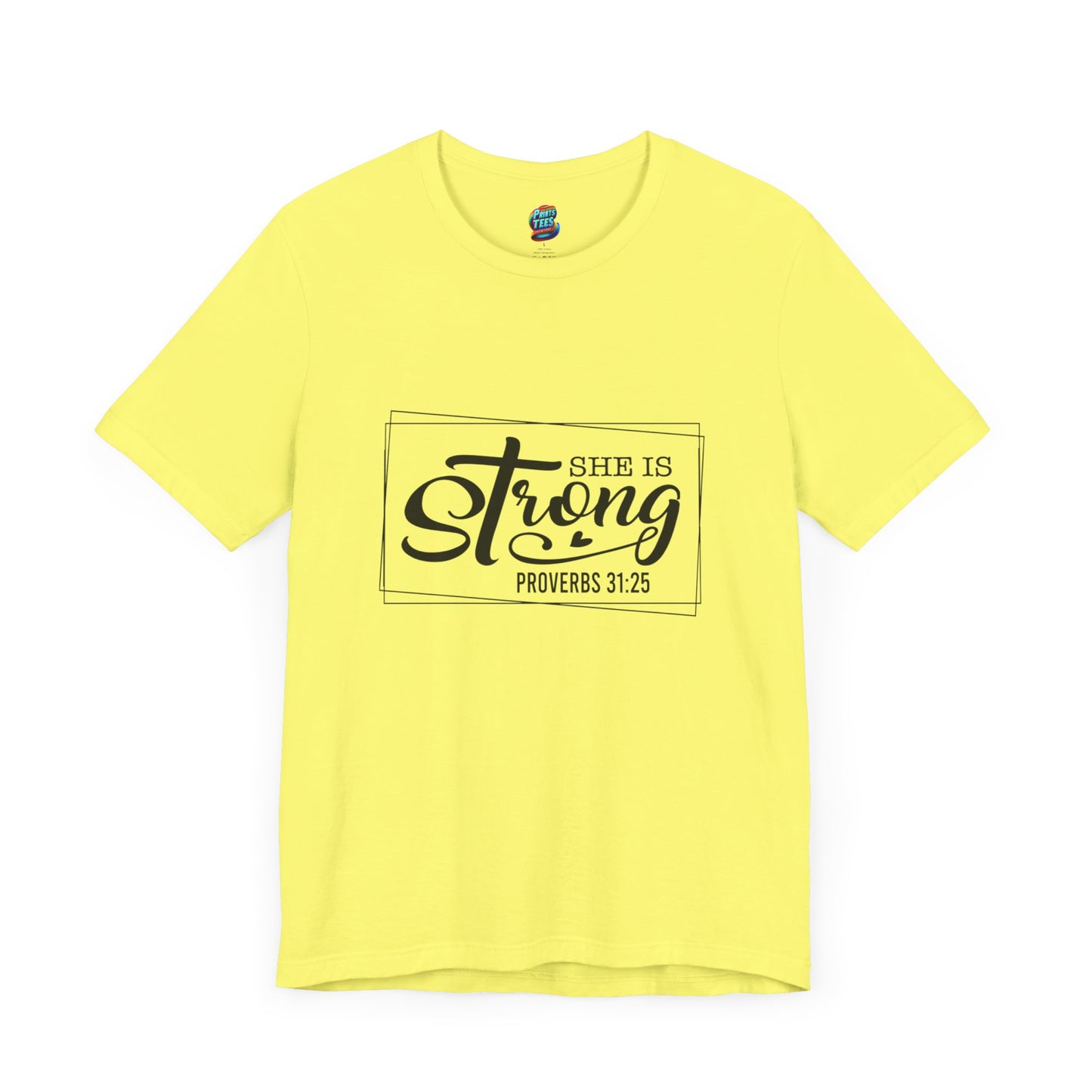 She is Strong-Jersey Knit T-Shirt