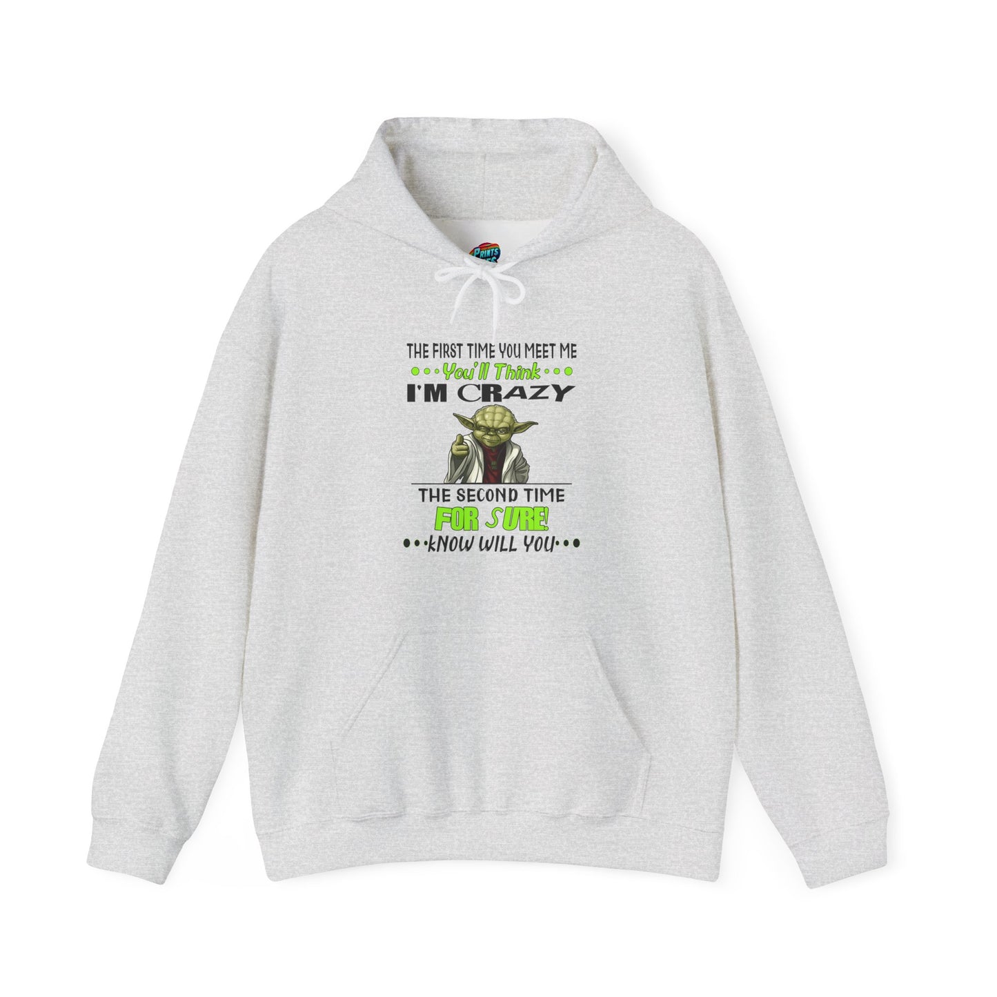 Crazy Yoda-Heavy Blend™ Classic Hoodie
