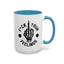 Fu(k Your Feelings-Middle Finger-Accent Coffee Mug (11, 15oz)