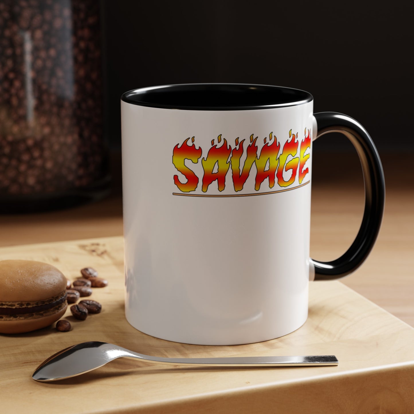 Savage Fire -Accent Coffee Mug (11, 15oz)