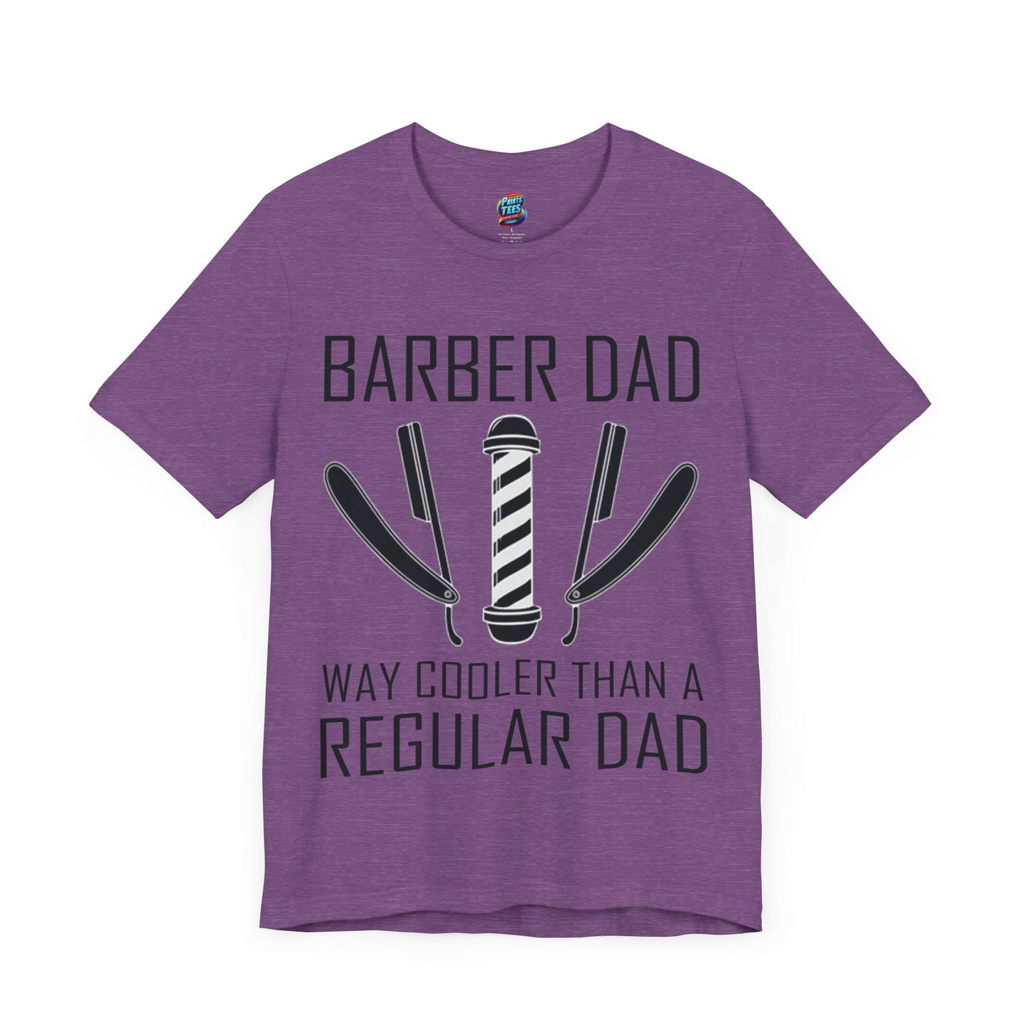 Razor Barber Dad-Jersey Knit T-Shirt