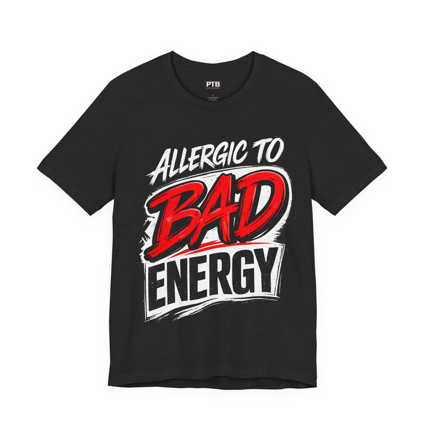 Allergic To Bad Energy-Premium Jersey Tee