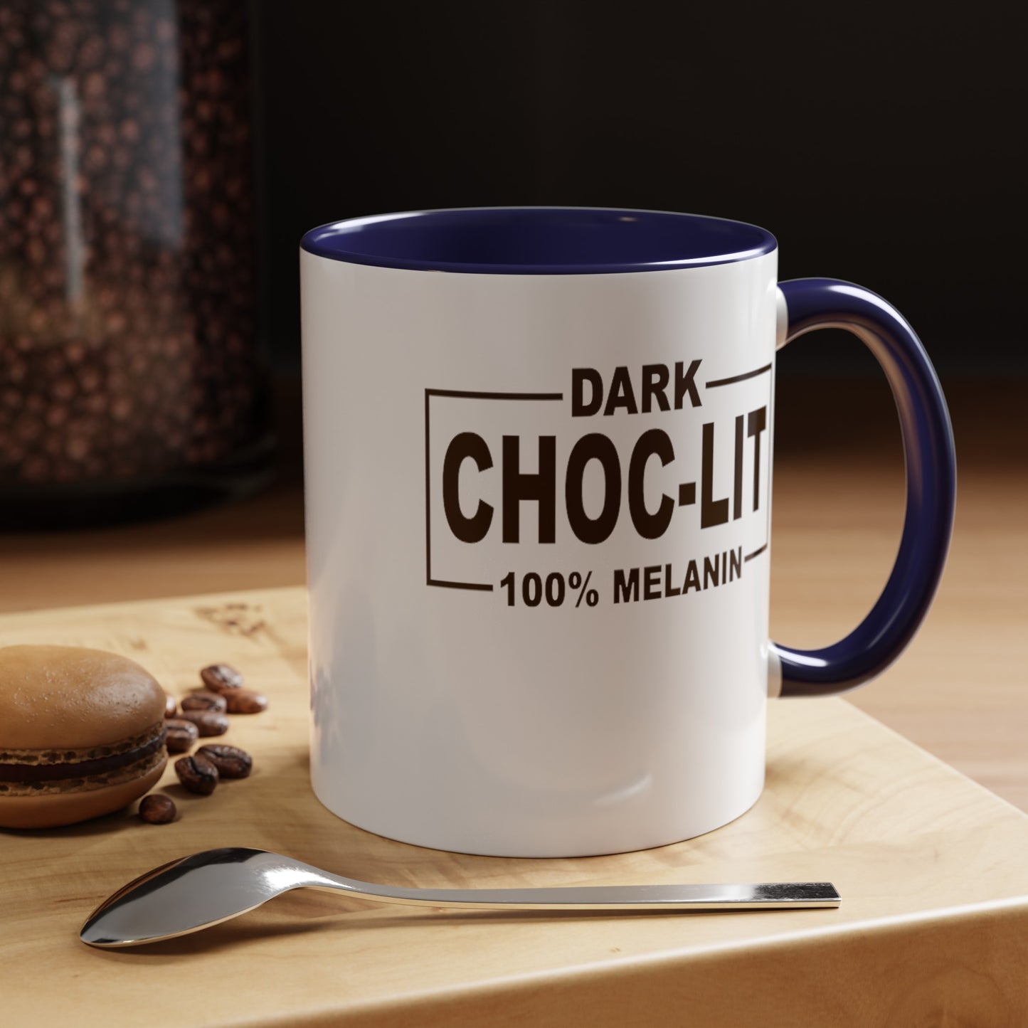 Dark Choc-Lit-Accent Coffee Mug (11, 15oz)