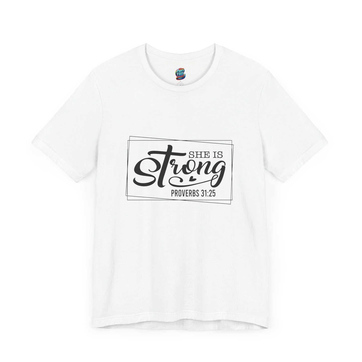 She is Strong-Jersey Knit T-Shirt