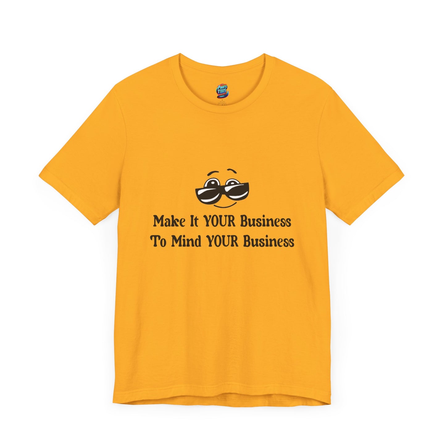 Make it Your Business-Jersey Knit T-Shirt