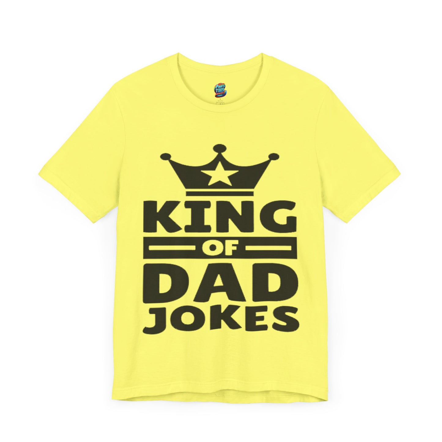 King of Dad Jokes-Jersey Knit T-Shirt