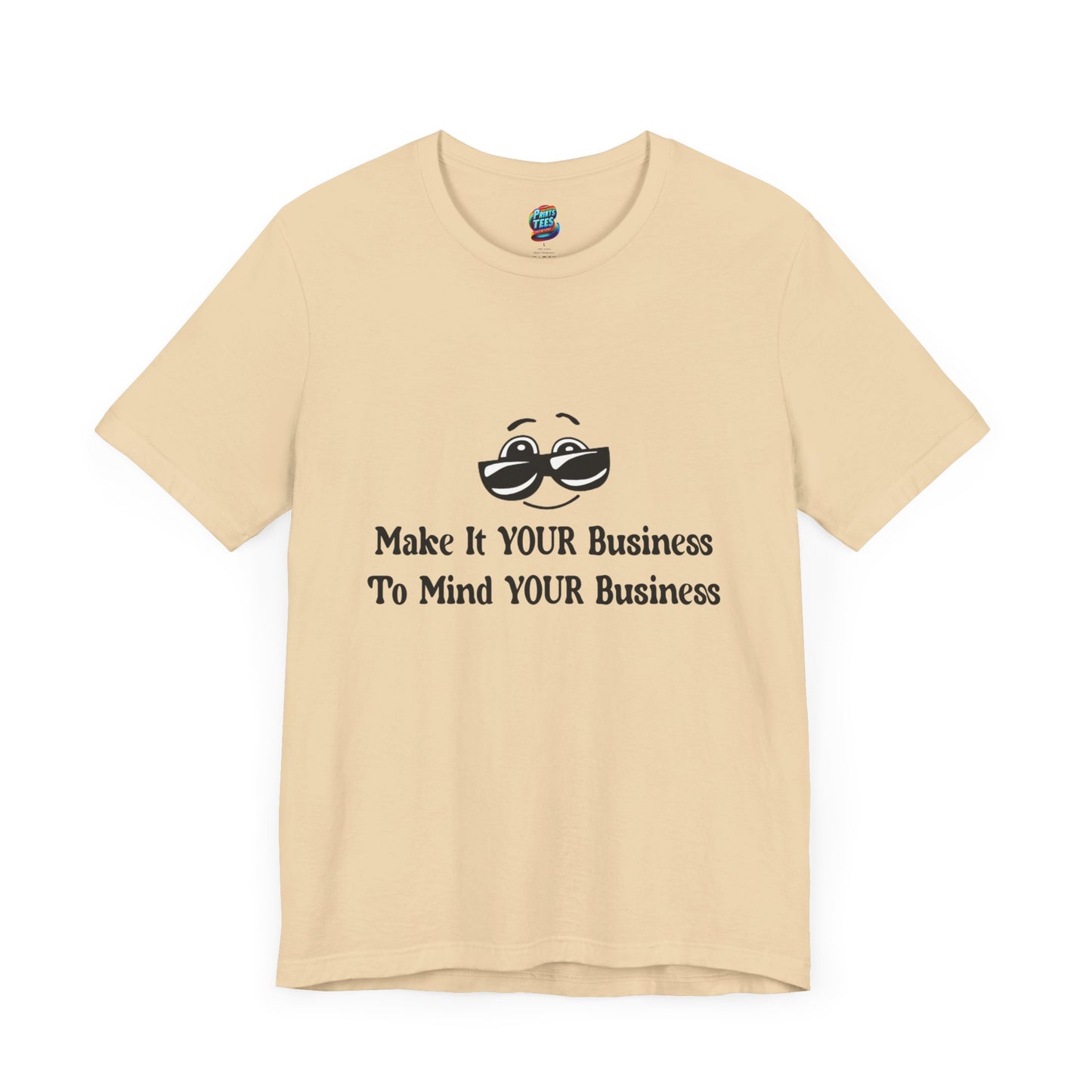 Make it Your Business-Jersey Knit T-Shirt