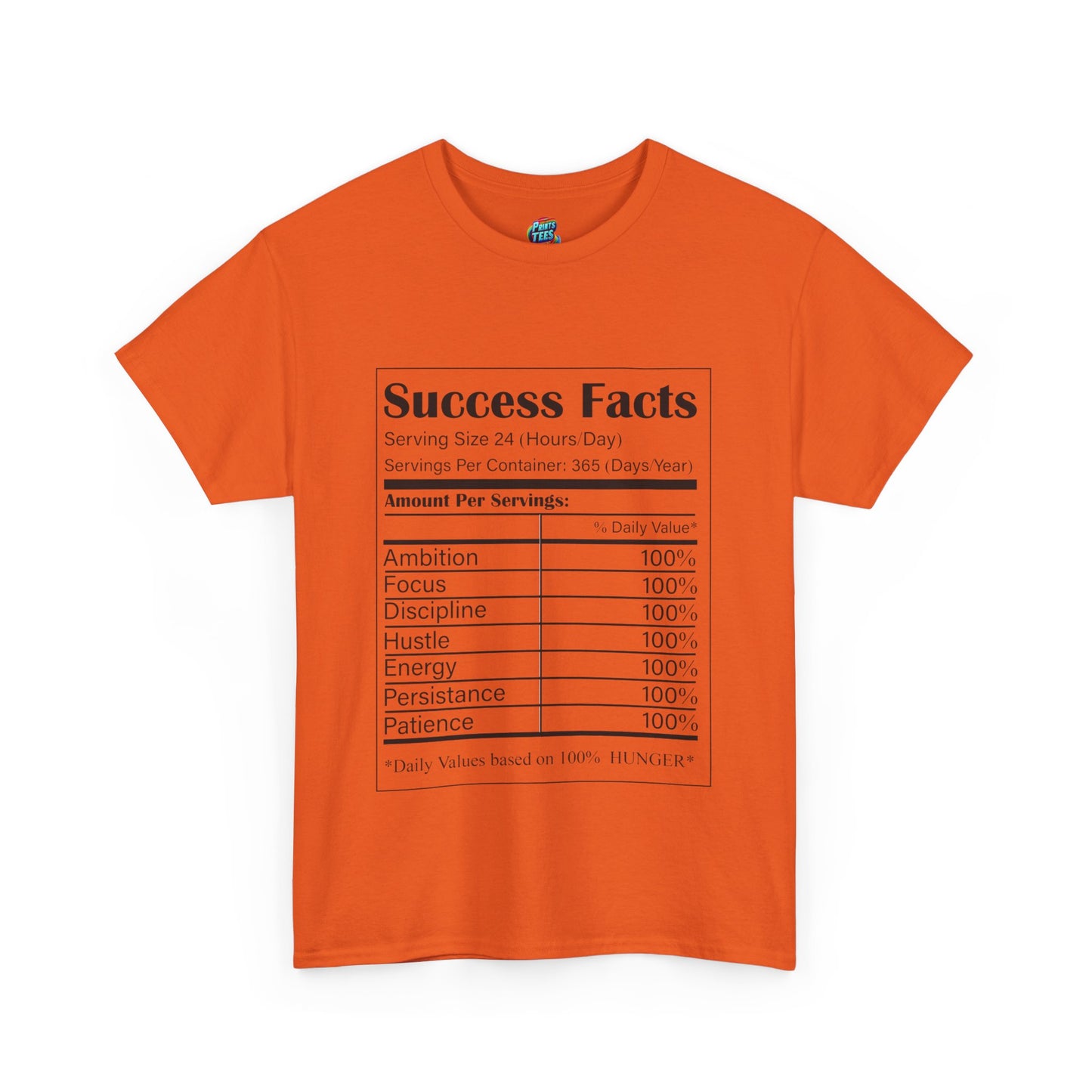 Success Facts-Heavy Cotton Classic Tee