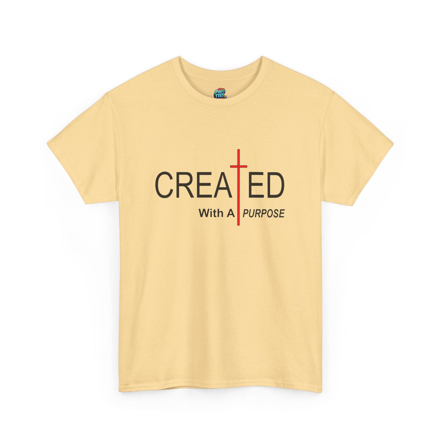 Created With Purpose-Heavy Cotton Classic Tee