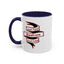 Real Eyes-Accent Coffee Mug (11, 15oz)