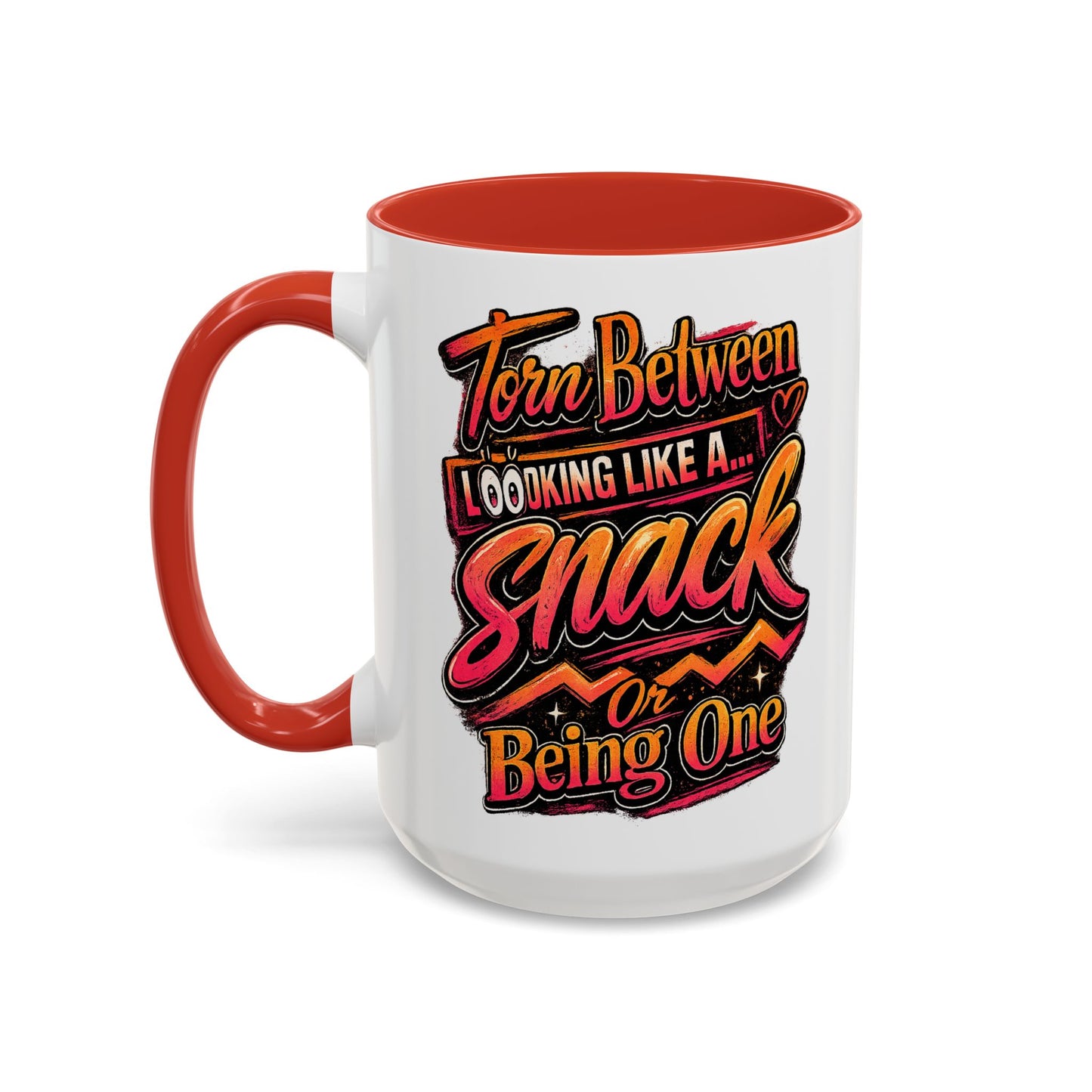 A Snack-Funny Accent Coffee Mug (15oz)
