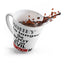 Root of Evil-Attention-Latte Mug, 12oz