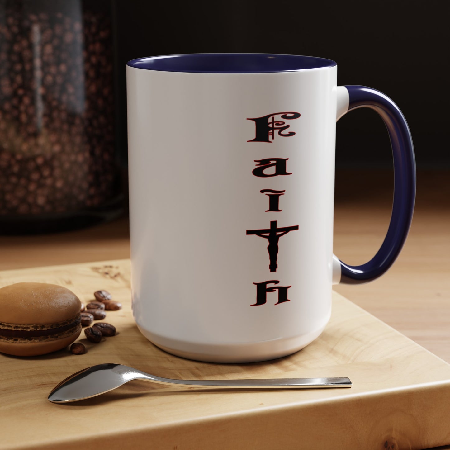 Faith-Accent Coffee Mug (11, 15oz)