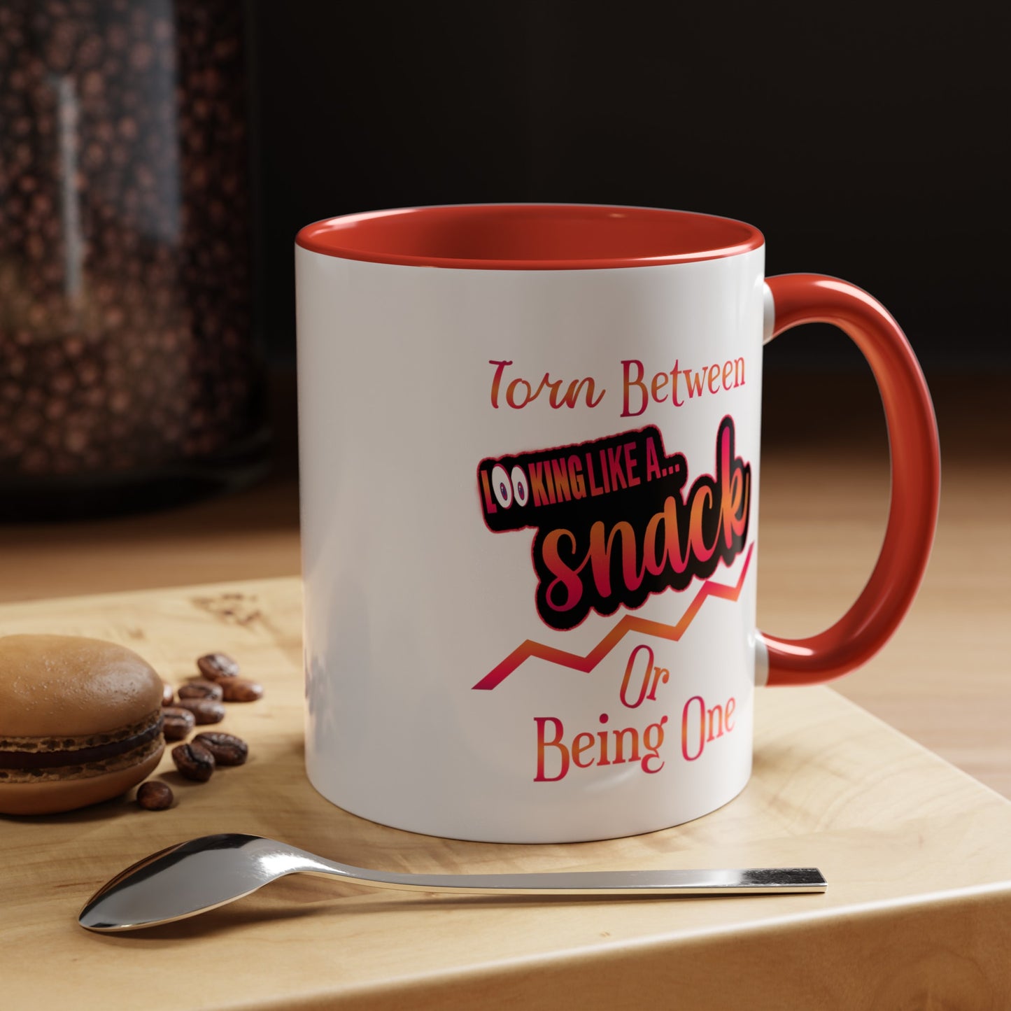A Snack-Accent Coffee Mug (11, 15oz)