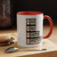 Hope Blocks-Accent Coffee Mug (11, 15oz)