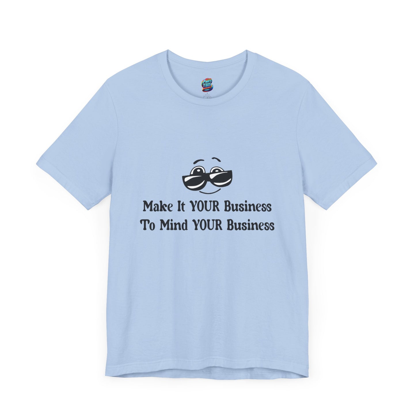 Make it Your Business-Jersey Knit T-Shirt