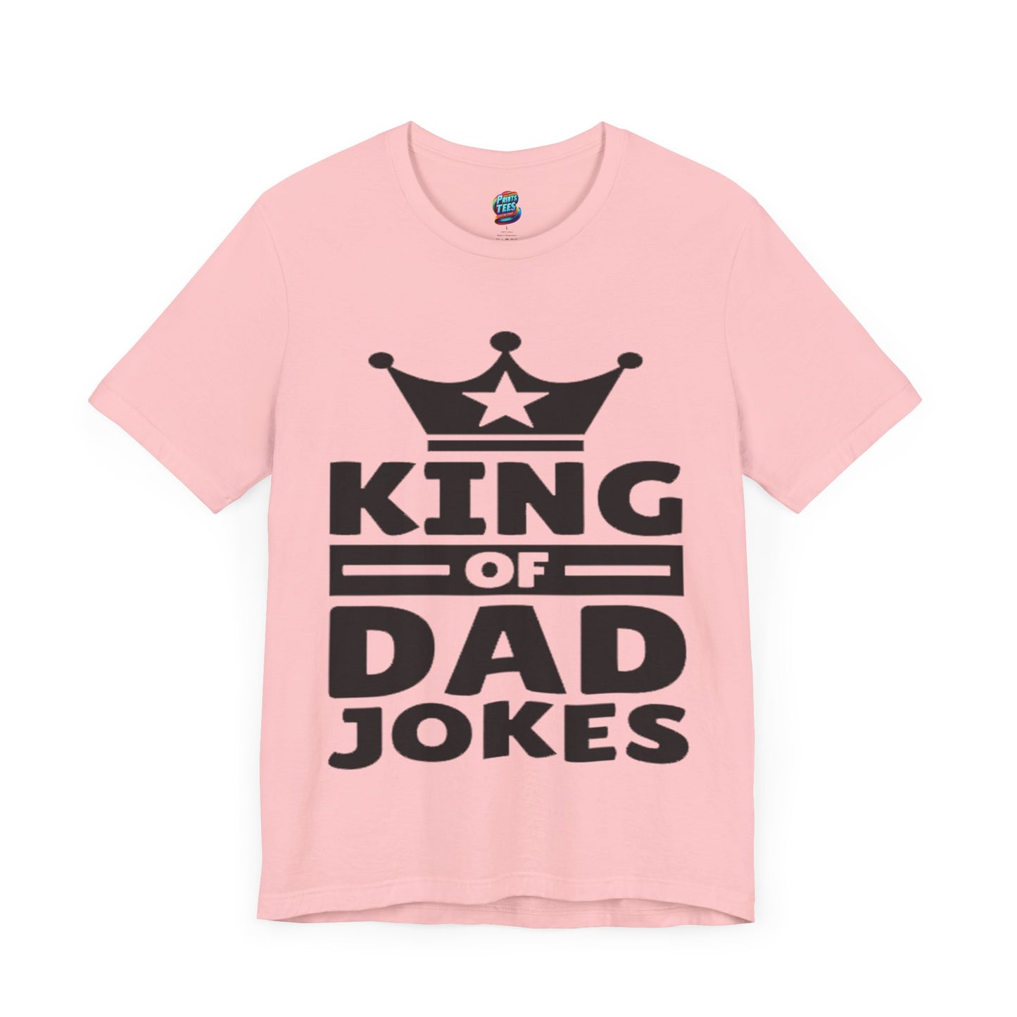 King of Dad Jokes-Jersey Knit T-Shirt