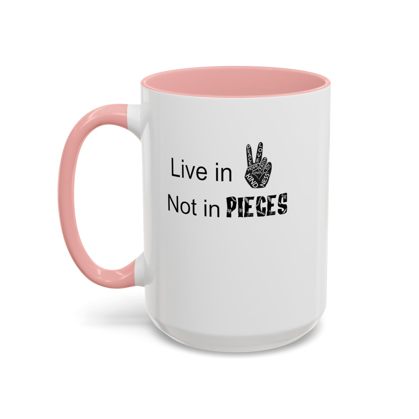 In Peace-Accent Coffee Mug (11, 15oz)