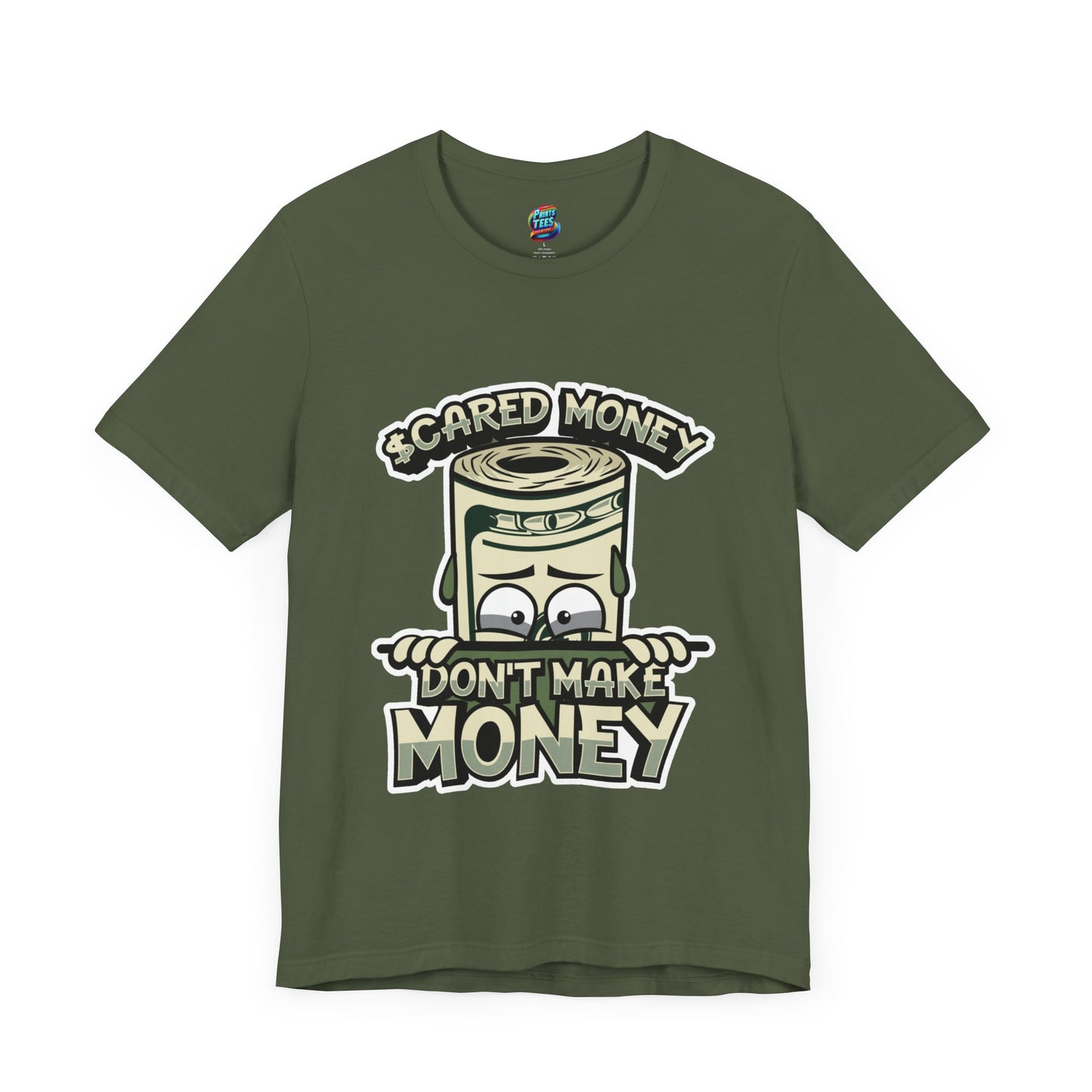 Scared Money-Jersey Knit T-Shirt