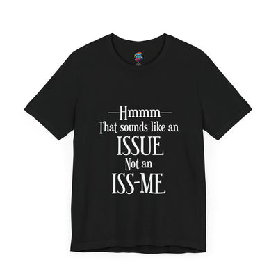 Issue-Jersey Knit T-Shirt