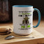 Crazy Yoda-Accent Coffee Mug (11, 15oz)