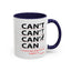 Through Christ-Accent Coffee Mug (11, 15oz)