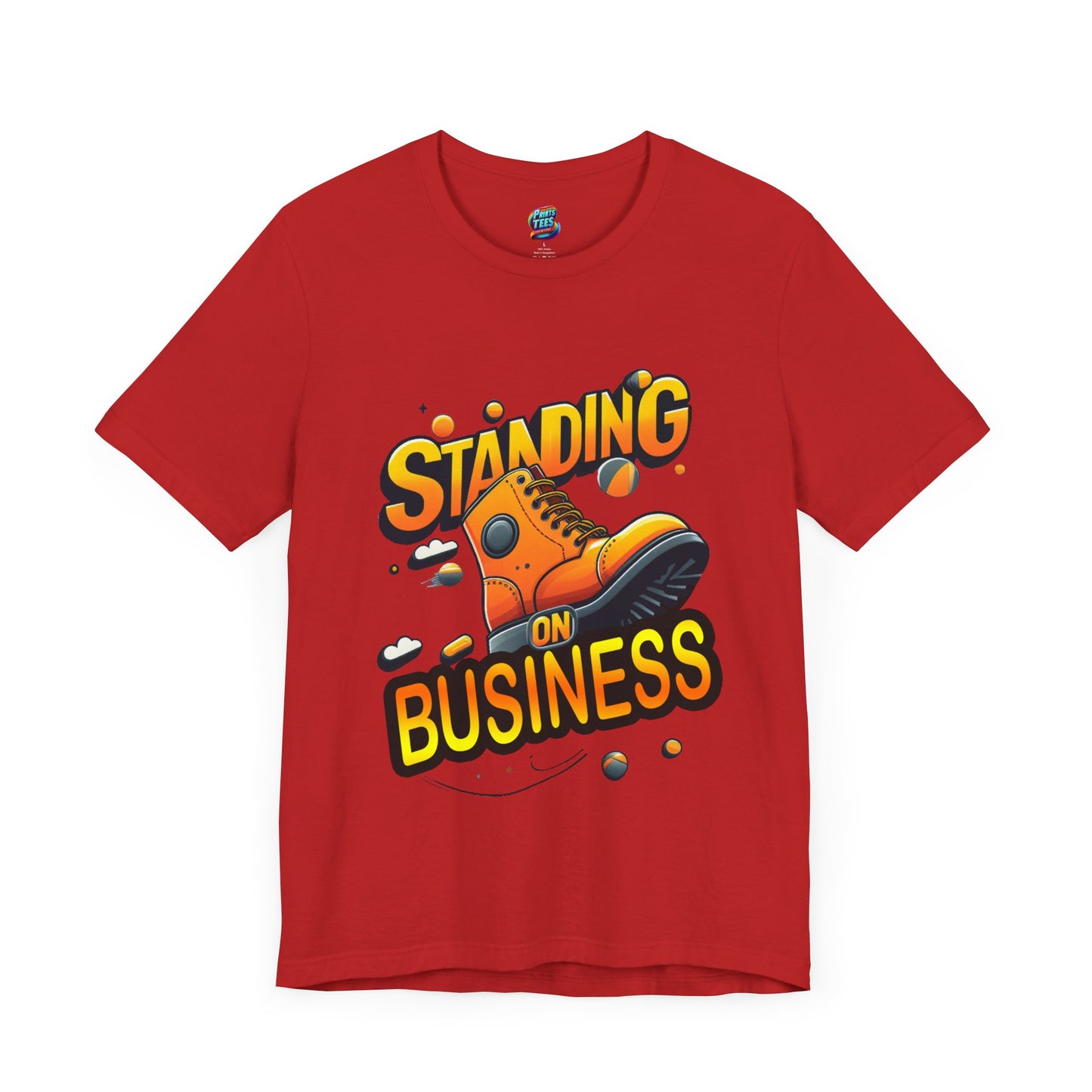 Standing on Business-Tim Boot-Jersey Knit T-Shirt